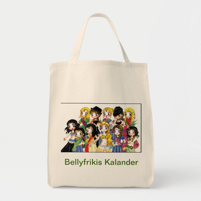 Bellyfrikis Kalander 2 Tote Bag (Front)