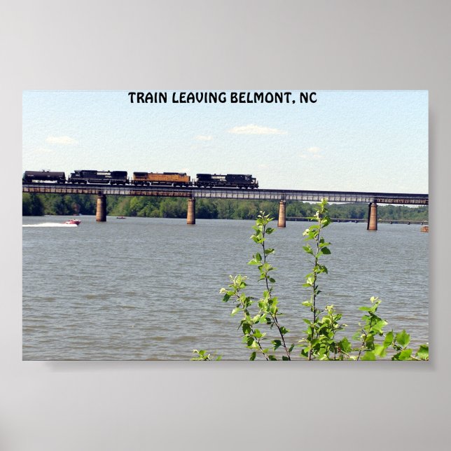 BELMONT COAL TRAIN POSTER (Front)