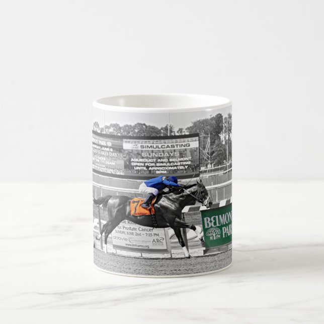 Belmont Park since 1905 Coffee Mug (Center)