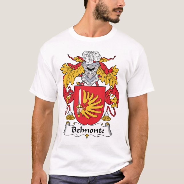 Belmonte Family Crest T-Shirt (Front)