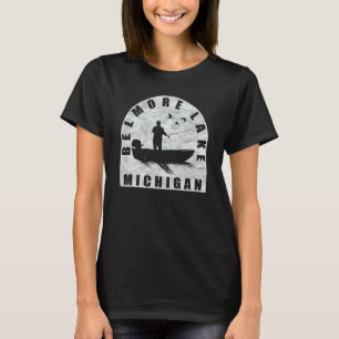 Belmore Lake Fishing Michigan T-Shirt