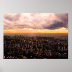 Belo Horizonte - Brazil Poster