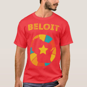 Beloit Wisconsin Vintage Distressed Souvenir 1 T-Shirt