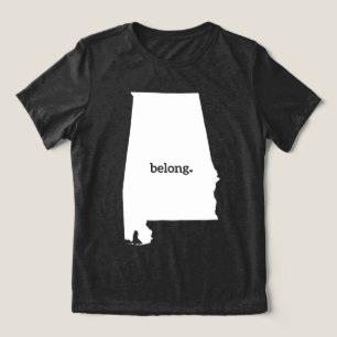 Belong in Alabama State Pride Tri-Blend Shirt