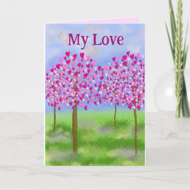 Belong Together Cute Valentine's Day Card (Front)