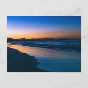 Belongil Beach just after sunset, Byron Bay Holiday Postcard