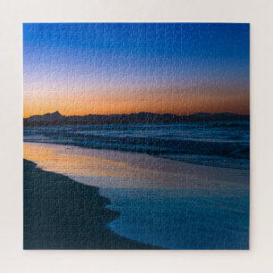 Belongil Beach just after sunset, Byron Bay Jigsaw Puzzle