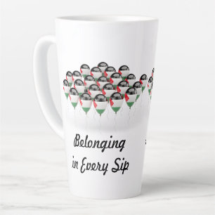 Belonging Palestine Latte Mug