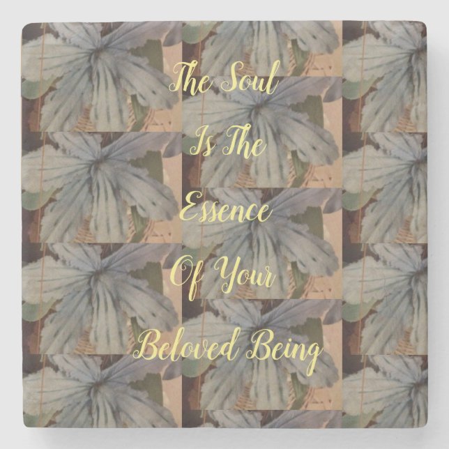Beloved Being Stone Coaster (Front)