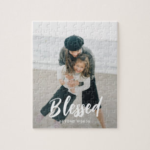 Beloved Caption Personalised Photo Puzzle