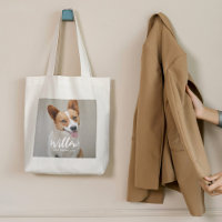 Beloved Caption Personalised Photo Tote Bag