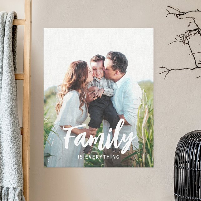 Beloved Caption Personalised Photo Wrapped Canvas (Creator Uploaded)