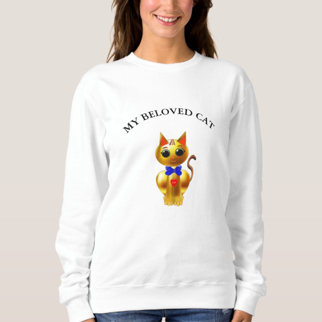 Beloved Golden Cat Sweatshirt (Front)