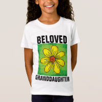 BELOVED GRANDDAUGHTER T-SHIRTS TEES