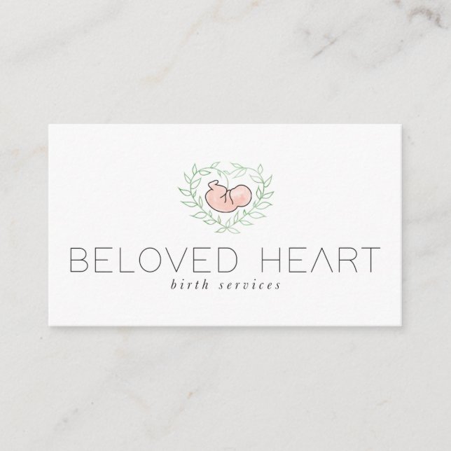 Beloved Heart Business Card (Front)