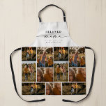 Beloved Mama Mum Happy Mother's Day Photo Collage Apron<br><div class="desc">Enveloped in love,  this "Beloved Mama" apron perfectly combines practicality and sentimentality for Mother's Day 2024. Celebrating the woman who's the essence of joy,  it wraps a mum,  sister,  aunt,  or grandma in treasured memories. A versatile gift that's as functional as it is heartwarming.</div>