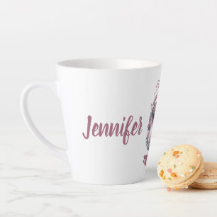 Beloved Mum, daughter kiss, Best Gift Ever, Jenny Latte Mug
