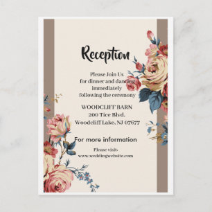 beloved reception card