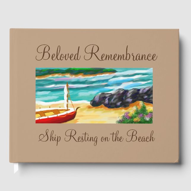 "Beloved Remembrance" Guestbook (Front)