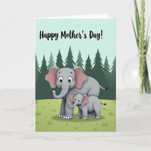 Beloved Wife Elephant Card