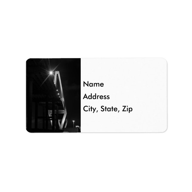 Below Arthur Ravenel Grayscale Label (Front)