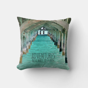 Below Bahamas Pier Cushion