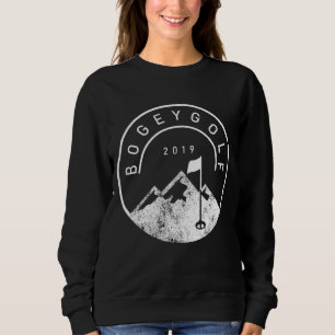 Below Bogey EST. 2019 Mountain Sweatshirt