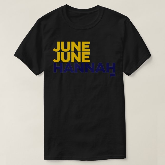 Below Deck June June Hannah  T-Shirt (Design Front)