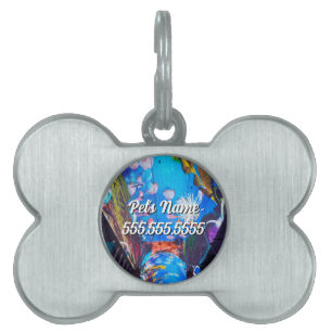 Below The Sea Pet ID Tag