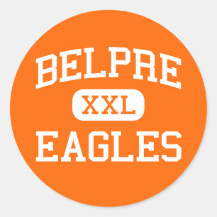 Belpre - Eagles - Belpre High School - Belpre Ohio Classic Round Sticker