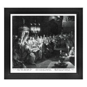 Belshazzar's Feast by Engraver Jan Muller Photo Print