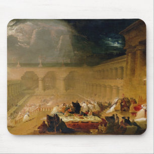 Belshazzar's Feast (oil on canvas) Mouse Pad