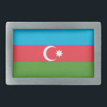 Belt Buckle with Flag of Azerbaijan<br><div class="desc">Add a bold touch of Azerbaijani pride to your outfit with our exclusive belt buckle featuring the flag of Azerbaijan! Crafted with meticulous attention to detail, this belt buckle is more than just a fashion accessory—it’s a celebration of Azerbaijan’s rich heritage and cultural identity. The vibrant design prominently showcases the...</div>
