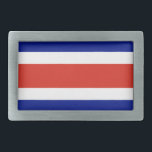 Belt Buckle with Flag of Costa Rica<br><div class="desc">Add a bold statement to your wardrobe with our exclusive belt buckle featuring the flag of Costa Rica! Crafted with precision, this belt buckle is more than just a functional accessory; it’s a celebration of Costa Rica’s rich heritage and cultural pride. The vibrant design prominently displays the iconic Costa Rican...</div>