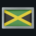 Belt Buckle with Flag of Jamaica<br><div class="desc">Elegant Belt Buckle with Flag of Jamaica. This product its customisable.</div>