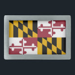 Belt Buckle with Flag of Maryland State<br><div class="desc">Elegant Belt Buckle with Flag of Maryland. United States of America. This product its customisable.</div>