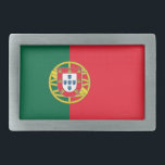 Belt Buckle with Flag of Portugal<br><div class="desc">Elegant Belt Buckle with Flag of Portugal. This product its customisable.</div>
