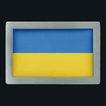 Belt Buckle with Flag of Ukraine<br><div class="desc">Elegant Belt Buckle with Flag of Ukraine. This product its customisable.</div>