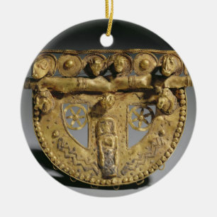 Belt-buckle with granulated decoration, Orientaliz Ceramic Tree Decoration