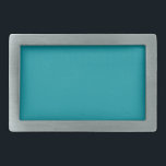 Belt Buckle with   Teal Background<br><div class="desc">Belt Buckle with a   Teal Background ready for you to add your own text or image.</div>
