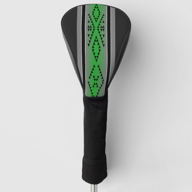 Belt of Life in Green Golf Head Cover (Front)