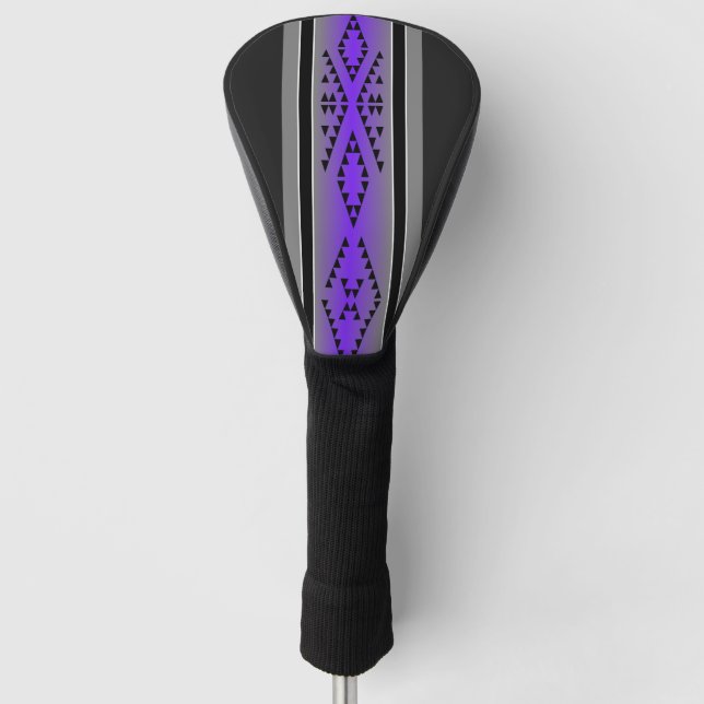 Belt of Life in Purple Golf Head Cover (Front)