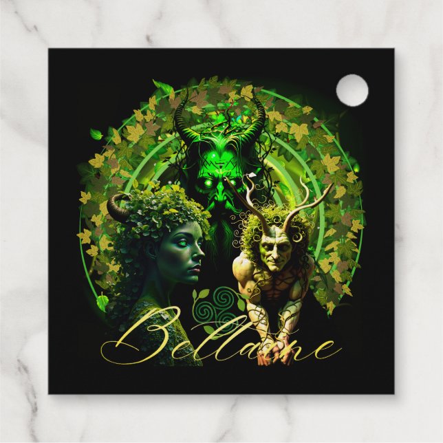 Beltaine Favour Tags (Back)
