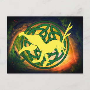 Beltaine - May Festival of Growth Postcard