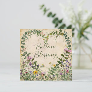 Beltane Holiday Greeting Card