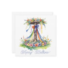 Beltane Maypole Floral Summer Begins Sabbat