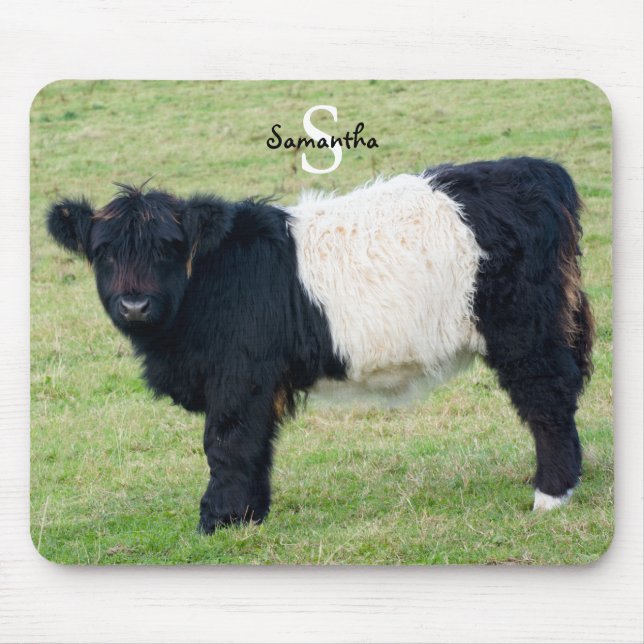 Belted Galloway Mouse Mouse Pad (Front)