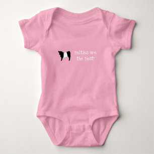 Belties are the Best Gorgeous Belted Galloway Cow  Baby Bodysuit