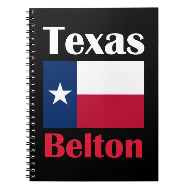 Belton TX Notebook (Front)