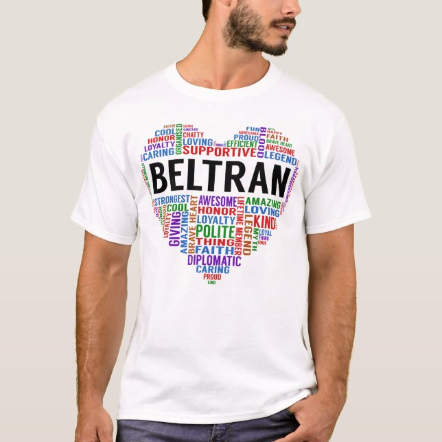 BELTRAN Legend Heart T-Shirt (Front)